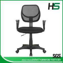 Office swivel chair with armrest